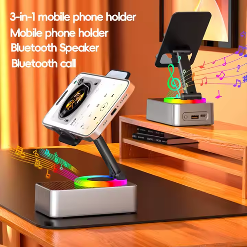 3 All in 1Bluetooth Speaker Charger Cell Phone Stand