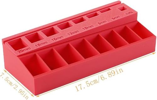 M3 Bolt Sorter with 7 Measuring Slots, Household Bolt Classification Tool