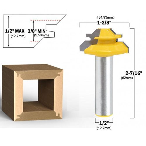 ⏳45° Lock Miter Router Tool