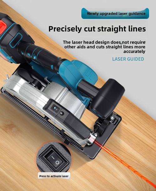 Lithium battery 7 inch brushless electric circular saw portable charging saw high power woodworking