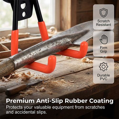 Heavy-Duty Magnetic Double-Claw Hook（43MM*2+66MM*2）-4PCS