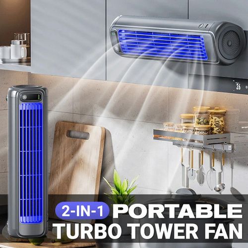 🌊 Wireless Charging Air Conditioner❄️