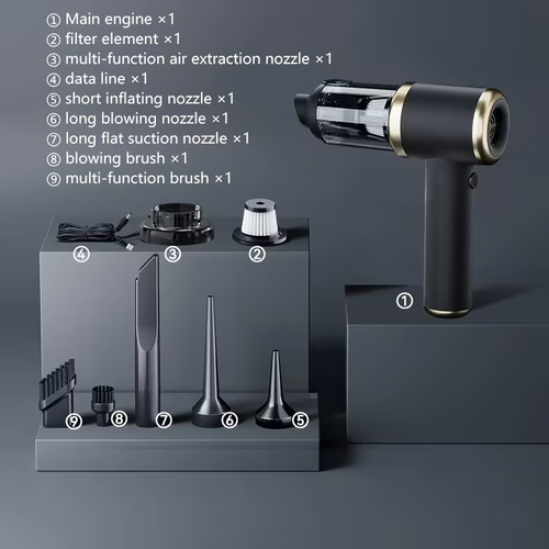 Portable Air Duster Wireless Vacuum Cleaner