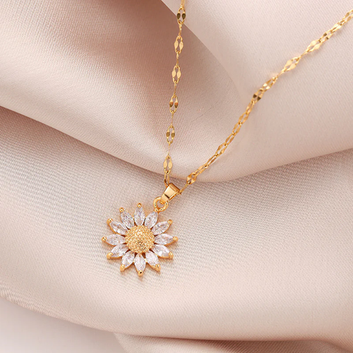Sunflower Necklace Gift Box💖🎁