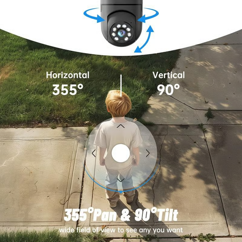 Light Bulb Security Camera,5G&2.4GHz WiFi 📶Security Cameras,Wireless Outdoor Motion Detection and Alarm 🚨