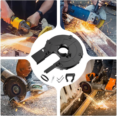 🔥Safety Guard for Cutting Reinforcing Bars and Steel Pipes with an Angle Grinder