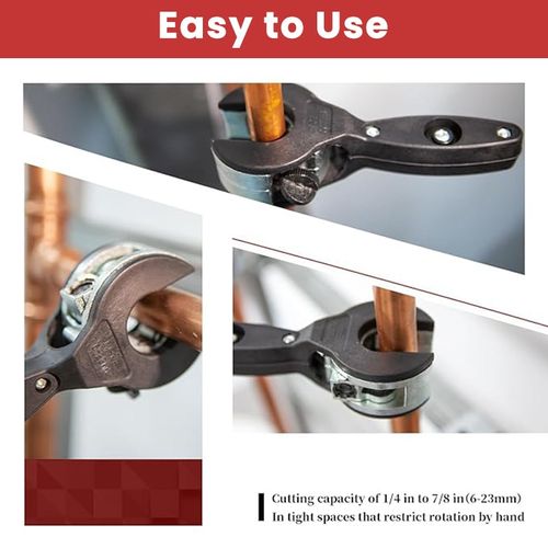 🔥 Ratchet Tube Cutter🔧