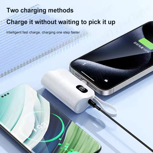💥Limited time 50% off💥Mini 5000mAh Wireless PowerBank