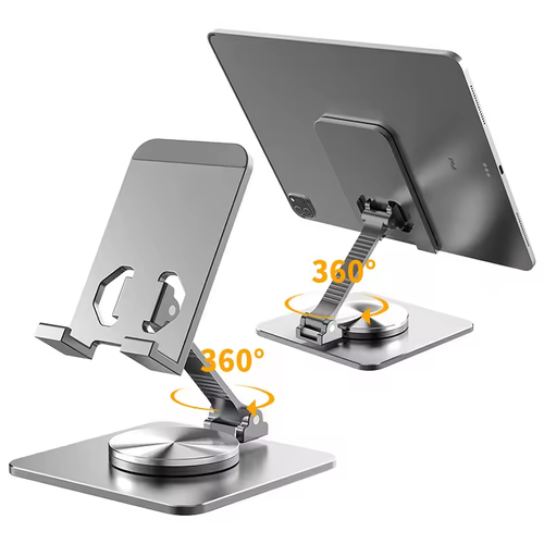 New high-quality foldable 360-degree rotating mobile phone stand and aluminum tablet stand🔍