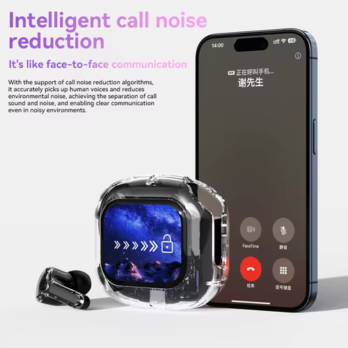 🎧Air Max Bluetooth 5.4 Smart Touch Screen Earphones