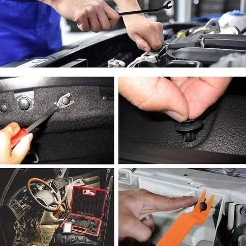 Auto Body Fasteners Kit & Fastener Remover