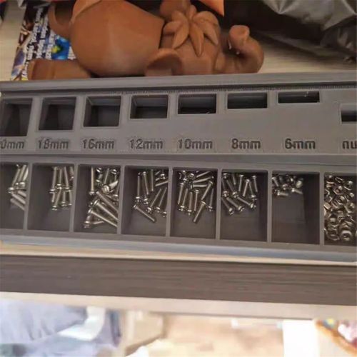 M3 Bolt Sorter with 7 Measuring Slots, Household Bolt Classification Tool
