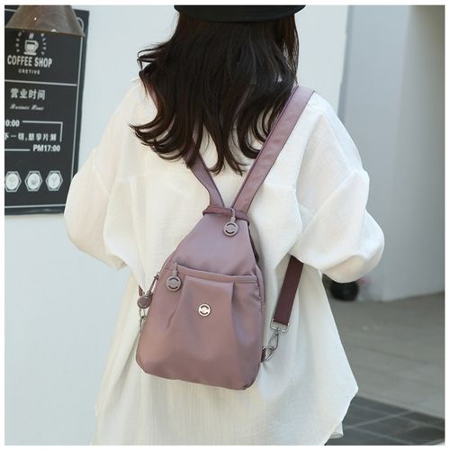 New style sturdy waterproof adjustable backpack crossbody bag