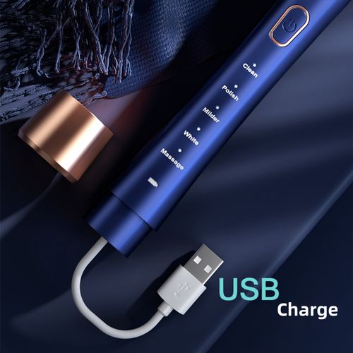 High-grade multi-speed adjustable intelligent high-frequency oscillating electric toothbrush suitable for multiple families