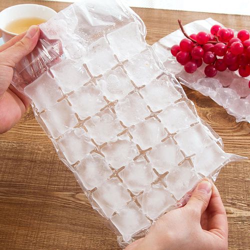 Food-grade Disposable Ice-making Bag  Auto-sealing Thickened Ice Cube Tray Bag & Mold