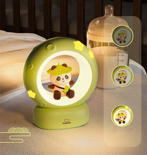 Kung Fu Panda Pat Light 3-Speed Dimmable Children's Desk Lamp