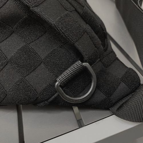 Large-capacity chest bag, men's crossbody bag, women's Japanese-style ins super popular trendy fanny pack, simple solid-color street bag