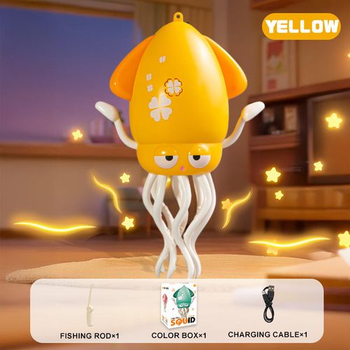 Magic Electric Dancing Octopus Toy - Automatic Obstacle-Avoidance Toy with Lights and Music, Suitable for Adults and Kids, Ideal Gift Toy