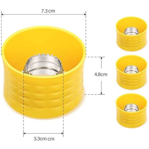 Convenient Kitchen Accessory 304 Stainless Steel Corn Planer Thresher Efficient Corn Kernel Separator