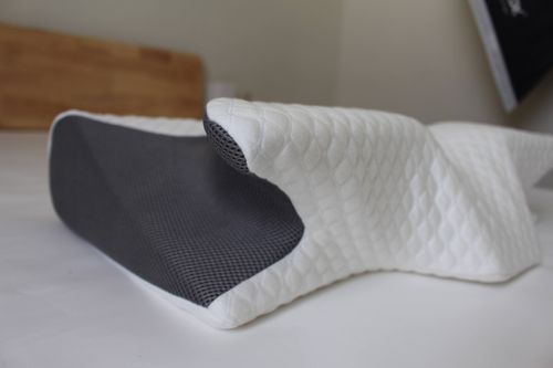 Butterfly Ergonomic Contour Memory Foam Pillow Side Sleeper Orthopedic Sleep Cervical Support Pillow