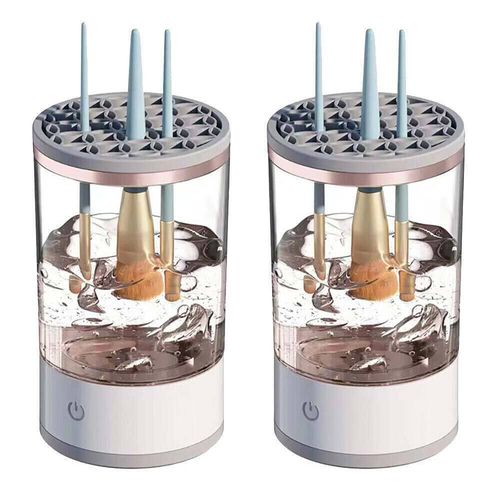 Automatic Electric Makeup Brush Cleaner with Charging Cable 3 IN1