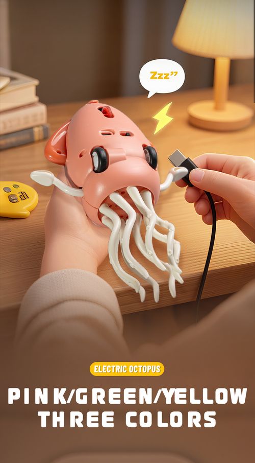 Magic Electric Dancing Octopus Toy - Automatic Obstacle-Avoidance Toy with Lights and Music, Suitable for Adults and Kids, Ideal Gift Toy