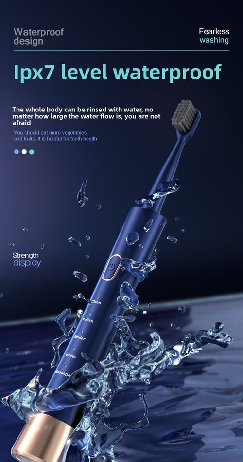 High-grade multi-speed adjustable intelligent high-frequency oscillating electric toothbrush suitable for multiple families