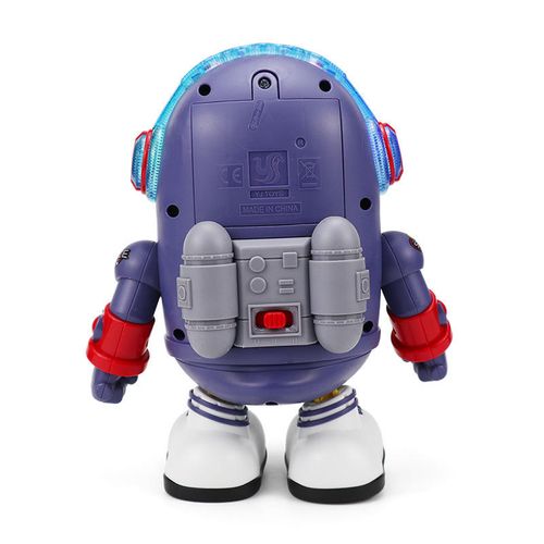 Dancing Space Duck: A Dynamic Musical Light-Up Electric Toy That Walks and Wiggles Left and Right, Suitable for Both Adults and Children