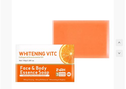 The Vitamin C soap can be used for face washing hair washing and body washing It is gentle and non-irritating with strong stain-removing power The large-capacity package makes it practical and durable.