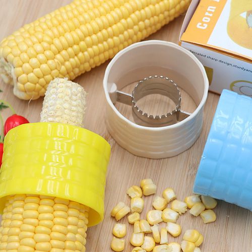 Convenient Kitchen Accessory 304 Stainless Steel Corn Planer Thresher Efficient Corn Kernel Separator
