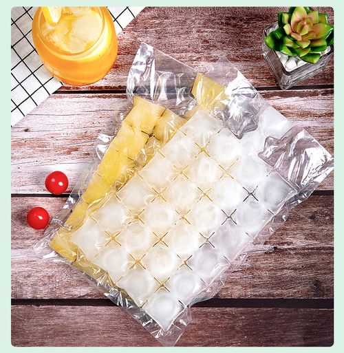 Food-grade Disposable Ice-making Bag  Auto-sealing Thickened Ice Cube Tray Bag & Mold