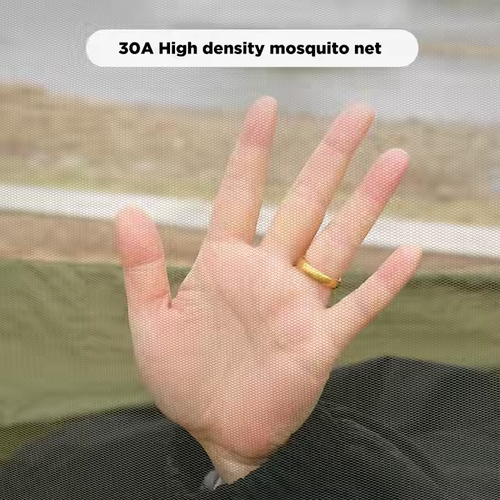 Outdoor mosquito-proof and anti-rollover hammock that can be converted into a tent