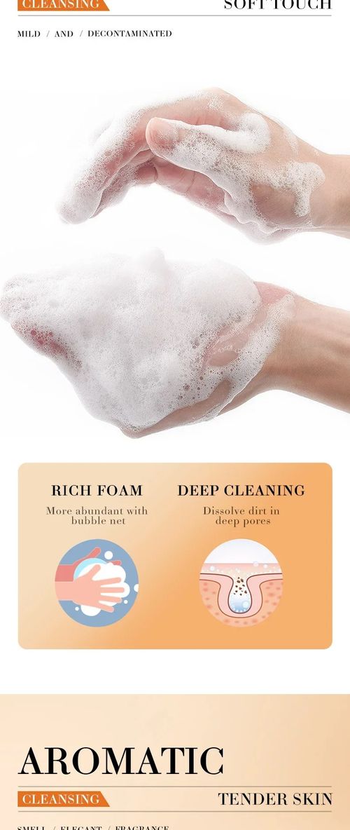 The Vitamin C soap can be used for face washing hair washing and body washing It is gentle and non-irritating with strong stain-removing power The large-capacity package makes it practical and durable.