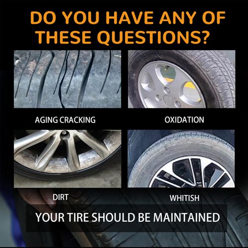 Tire and wheel hub renovation, cleaning, polishing and maintenance multi-functional cleaning agent