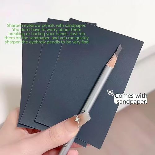 New Design 3d 2 in 1 Double Headed Private Label Custom Waterproof Eyebrow Pencil with Brush