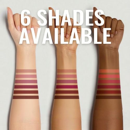 New liquid lip liner, lip stain, lip gloss in cool brown - long-lasting, non-transferable