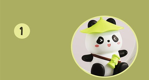 Kung Fu Panda Pat Light 3-Speed Dimmable Children's Desk Lamp