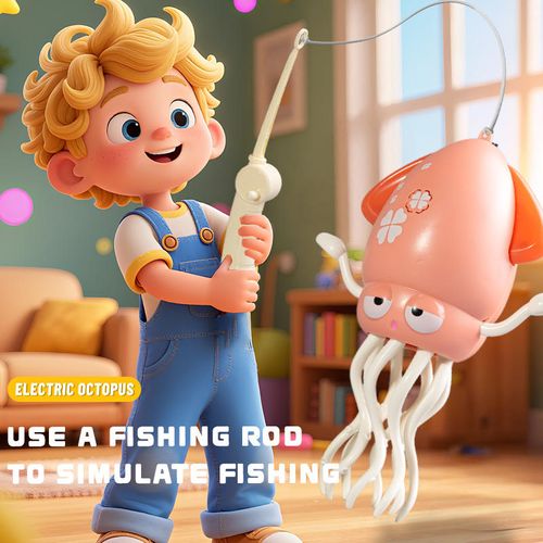 Magic Electric Dancing Octopus Toy - Automatic Obstacle-Avoidance Toy with Lights and Music, Suitable for Adults and Kids, Ideal Gift Toy