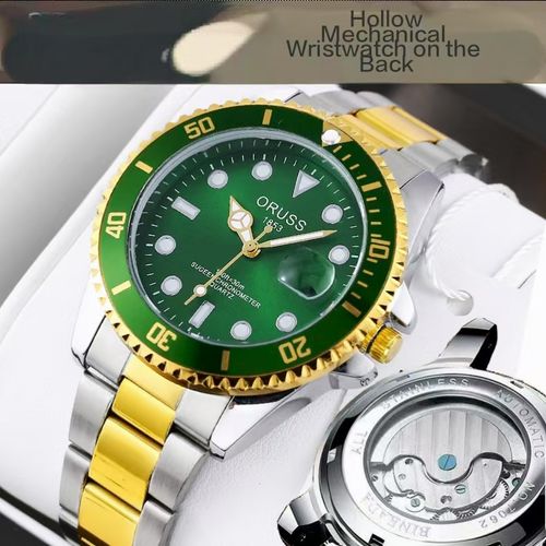 New Submariner-style watch for men, automatic men's watch, sports, waterproof, luminous, quartz, ordinary and exquisite