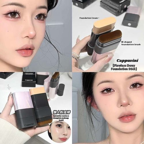 Concealer Eraser Foundation Stick (Natural Shade) - For Base Makeup Priming, Blemish Covering & Long-Lasting Wear