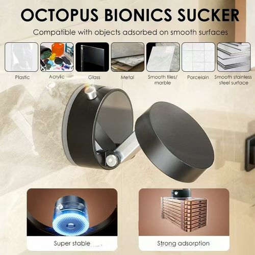 New Arrival Vacuum Adsorption Car Dashboard Sun Navigation Daily Necessity White Stand Magnetic Multi-Functional Lazy Car Phone Mount