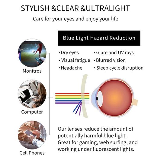 TR2309 Retro Eye Glasses Male Anti Blue Light Glasses Spring Hinge Eyeglasses Frames Men Eyewear Frame Optical Spectacle Frames
