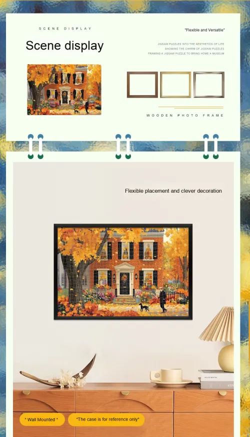 Healing jigsaw puzzles: Crafting life's little blessings with exquisite details