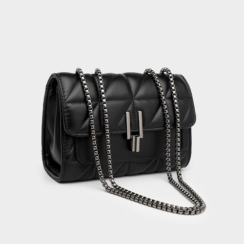 Luxury-Texture Women's New Arrival Quilted Pattern Crossbody Bag, Chain Bag, Chanel-Style Shoulder Bag, Small Square Bag