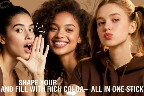 New liquid lip liner, lip stain, lip gloss in cool brown - long-lasting, non-transferable