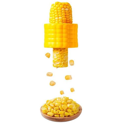 Convenient Kitchen Accessory 304 Stainless Steel Corn Planer Thresher Efficient Corn Kernel Separator