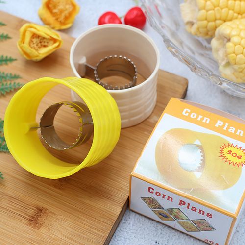 Convenient Kitchen Accessory 304 Stainless Steel Corn Planer Thresher Efficient Corn Kernel Separator