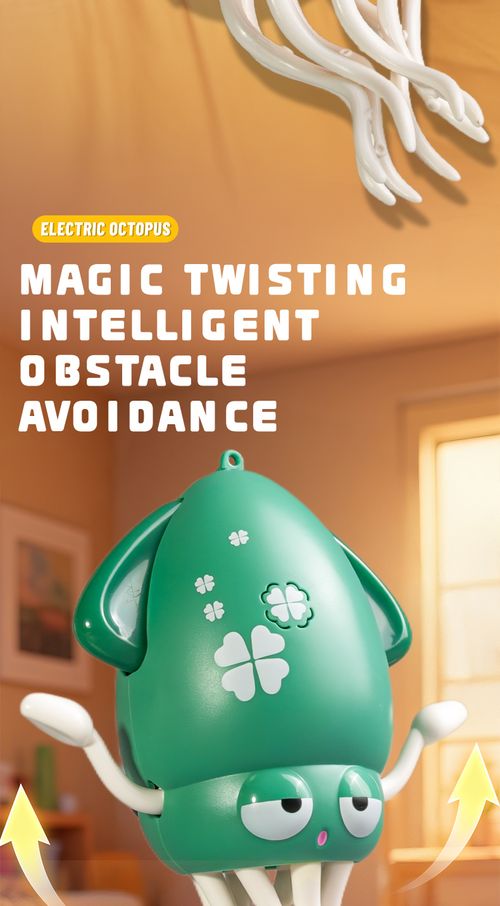 Magic Electric Dancing Octopus Toy - Automatic Obstacle-Avoidance Toy with Lights and Music, Suitable for Adults and Kids, Ideal Gift Toy