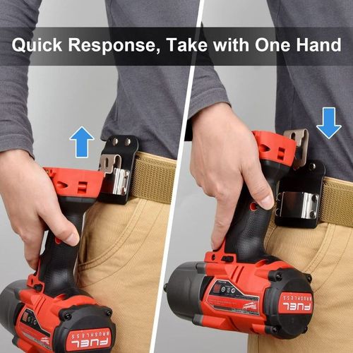 Strong Clip-On Belt Magnet Holster for Screws Nails Hammer Wrench Magnetic Tool Holder Hook Tool Holsters Tape Measure Holder