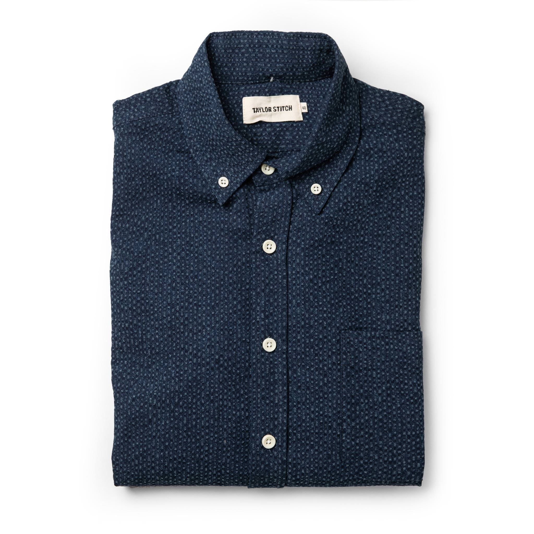 Vcewc Jack in Indigo Seersucker